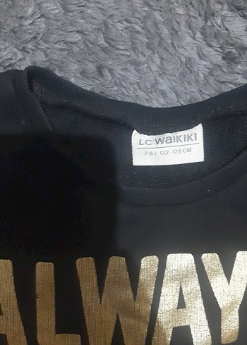 Kız Çocuk Siyah Payetli Sweatshirt - Görsel 3