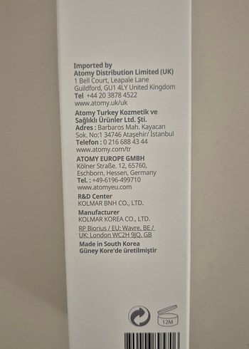 Atomy Saç Bakım Yağı Kompleksi - Görsel 3