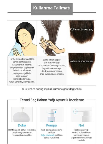 Atomy Saç Bakım Yağı Kompleksi - Görsel 5