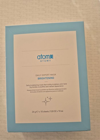 Atomy Günlük Aydınlatıcı Yüz Maskesi - Görsel 2