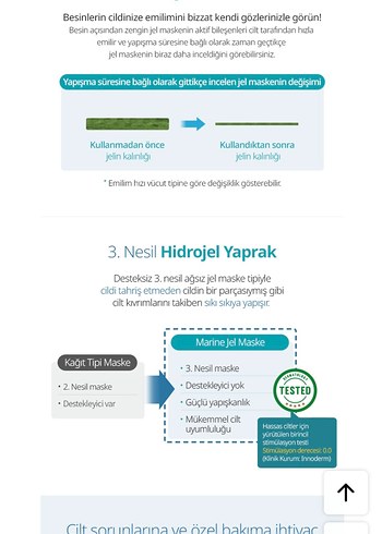 Atomy aydinlastiri  ve Sıkılaştırıcı Maske - Görsel 8