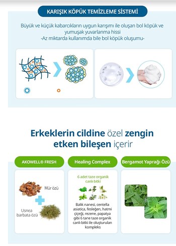 Atomy Homme All-in-One  Temizleyici 500ml - Görsel 5