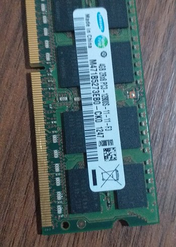 Samsung 4 gb arızalı ram
