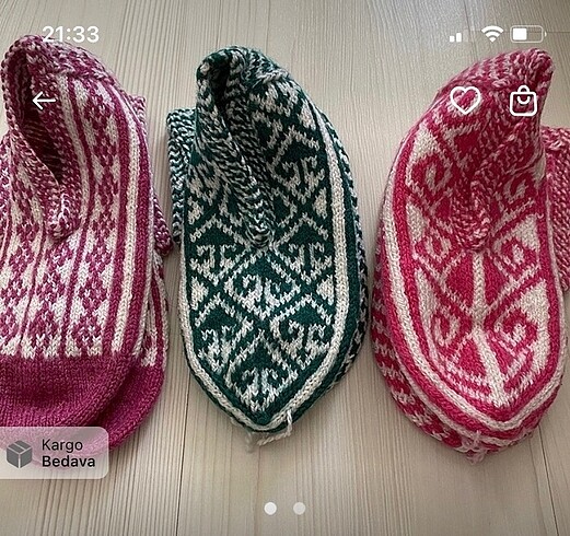 Diğer 5 şiş patik