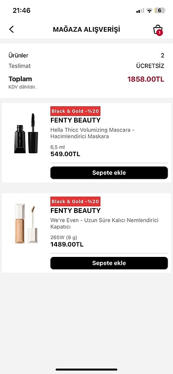 Beden Renk Fenty Beauty We Are Even