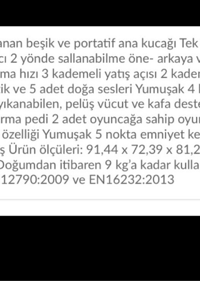 Sallanan pilli anakucağı - Görsel 5