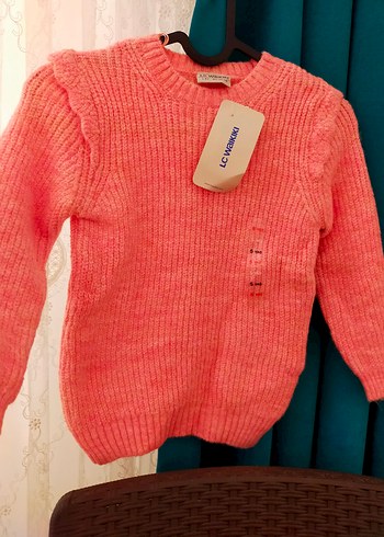 Pembe Triko Kız Kazak LC Waikiki 5/6yas