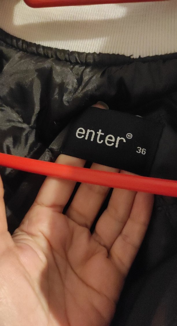 Düğmeli Siyah Street Wear Bomber Ceket - Görsel 3