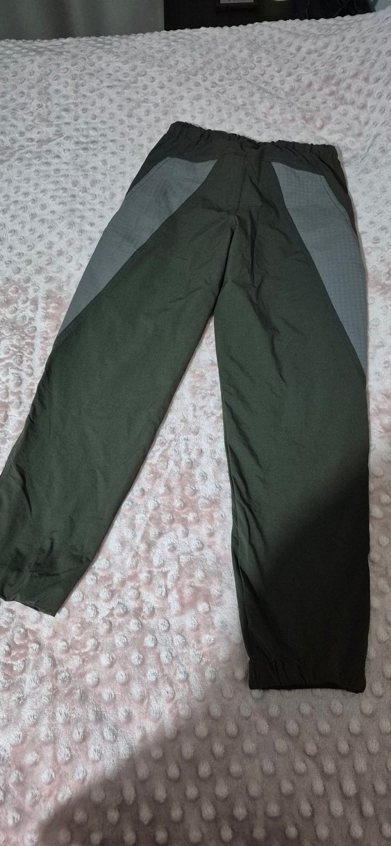 Zara erkek çocuk yeşil paraşüt kumaş Eşofman Altı - Görsel 3