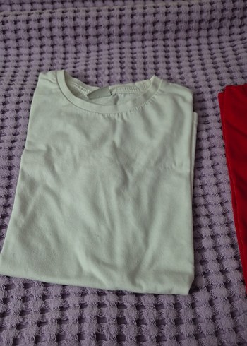 Çocuk için kırmızı ve beyaz  tişörtler - Görsel 2