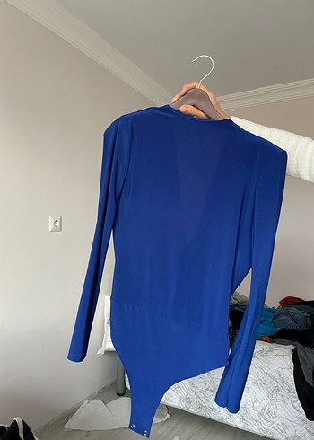 m Beden lacivert Renk Kadın Uzun Kollu lacivert bluz