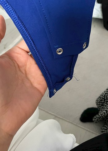 m Beden Kadın Uzun Kollu lacivert bluz