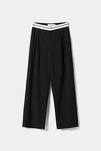 Bershka bershka wide lag pantolon