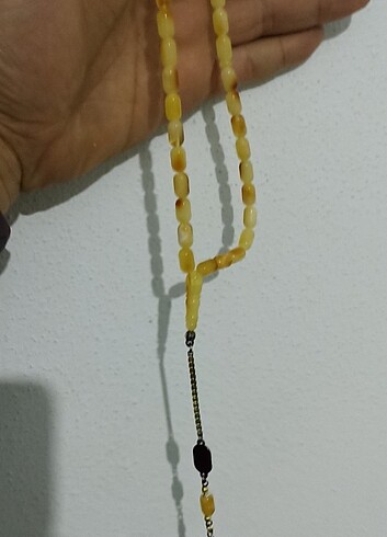 Damla Kehribar tesbih 