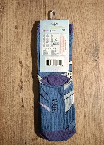 Disney lisanslı Frozen Elsa kız çocuk çorap - Görsel 4