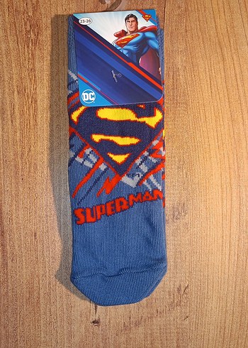 Disney lisanslı Süperman Çocuk çorap - Görsel 2