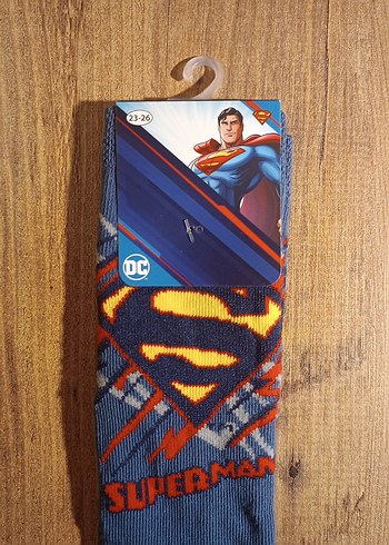 Disney lisanslı Süperman Çocuk çorap - Görsel 10