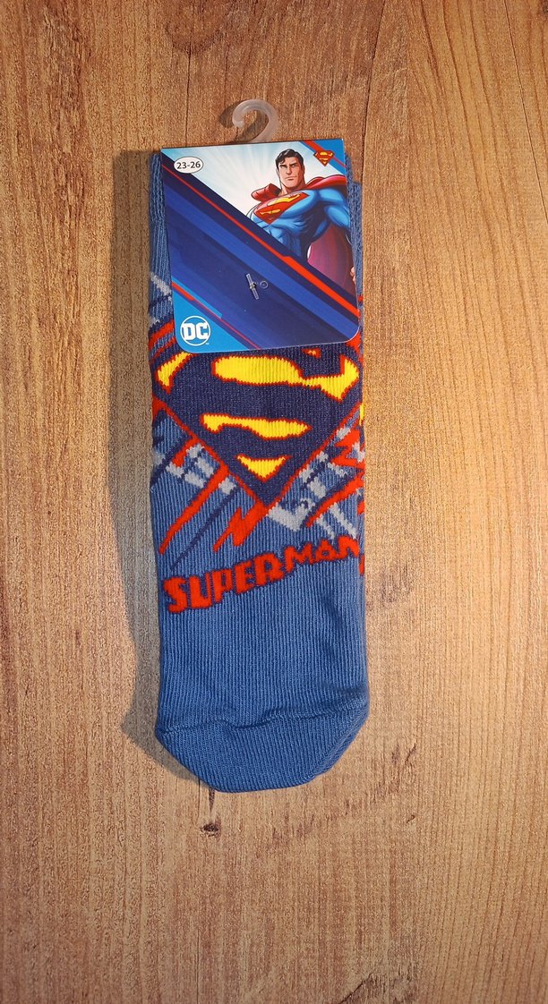 Disney lisanslı Süperman Çocuk çorap - Görsel 2