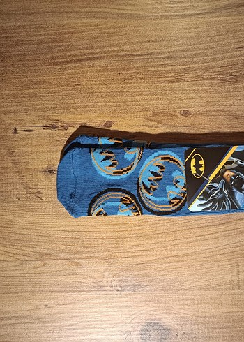 19 Beden Disney lisanslı Batman baskılı Erkek Çocuk Çorap