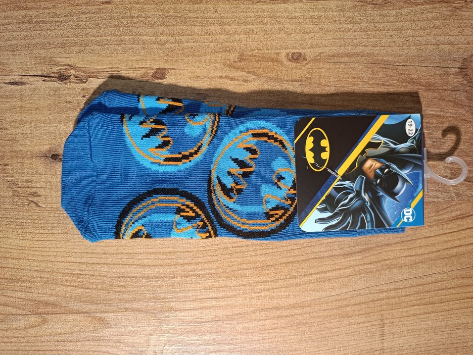 Disney lisanslı Batman baskılı Erkek Çocuk Çorap - Görsel 2