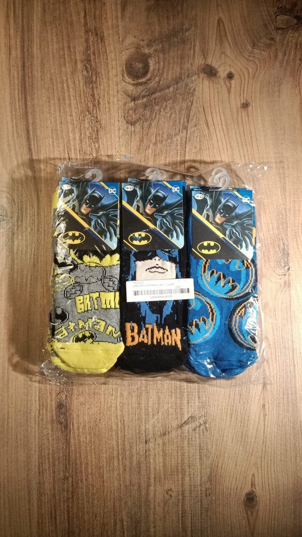 Disney lisanslı Batman baskılı Erkek Çocuk Çorap - Görsel 4