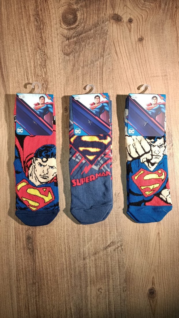 Disney lisanslı Süperman Çocuk çorap - Görsel 2