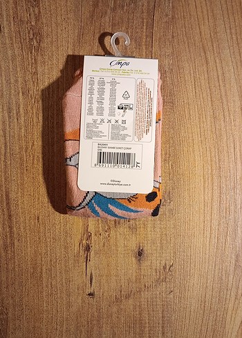 Bambi dumbo Baskılı Pamuklu çocuk Çorap - Görsel 13