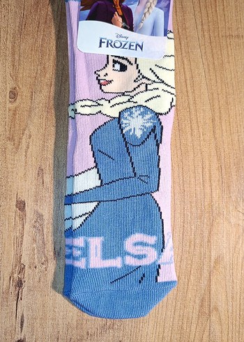 Disney lisanslı Frozen Elsa Temalı Kız Çorabı - Görsel 13