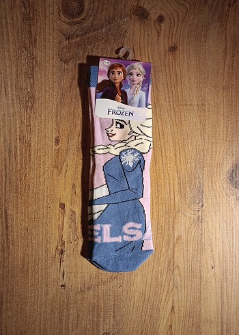 Disney lisanslı Frozen Elsa Temalı Kız Çorabı - Görsel 12