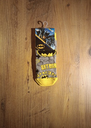 Disney lisanslı Batman Desenli Erkek çocuk Çorap