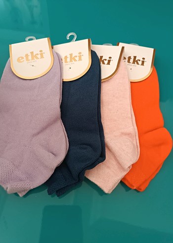 Renkli Pamuklu patik Çorap Seti - 12 adet fiyatı - Görsel 6