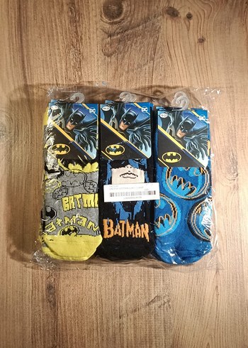 Disney lisanslı Batman Baskılı Erkek çocuk Çorap - Görsel 8