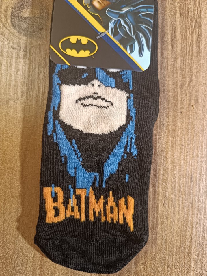 Disney lisanslı Batman Baskılı Erkek çocuk Çorap - Görsel 2