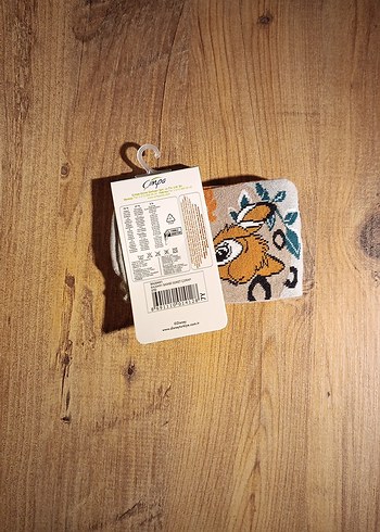 Disney lisanslı Bambi baskılı çocuk çorap - Görsel 15