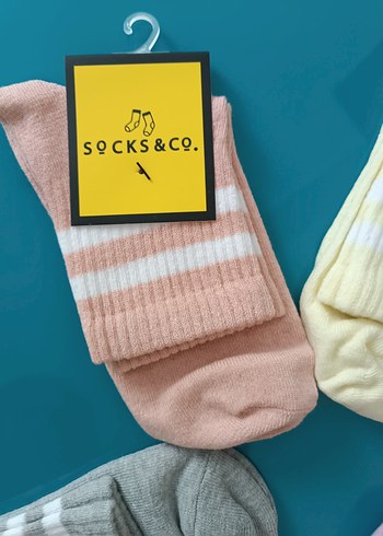 Pamuklu soket Çorap - Görsel 9