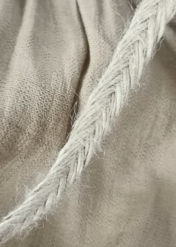 Camel renk, 38 beden, uzun, viskon Quzu marka elbise - Görsel 7