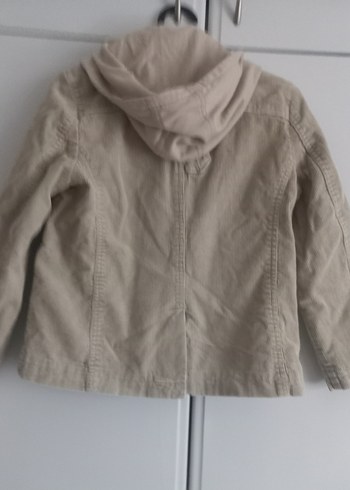 LCW  KAPÜŞONLU KADİFE CEKET - Görsel 4