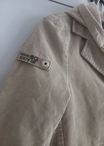 LCW  KAPÜŞONLU KADİFE CEKET - Görsel 3