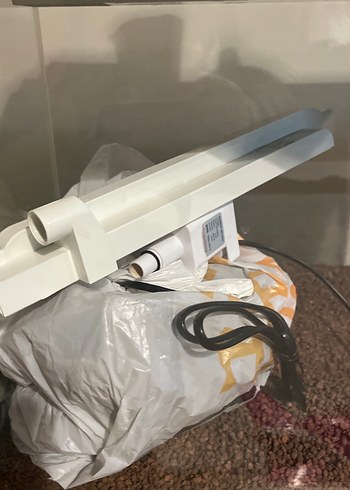 Beyaz Akvaryum Kapak ve Aydınlatma Paneli - Görsel 3