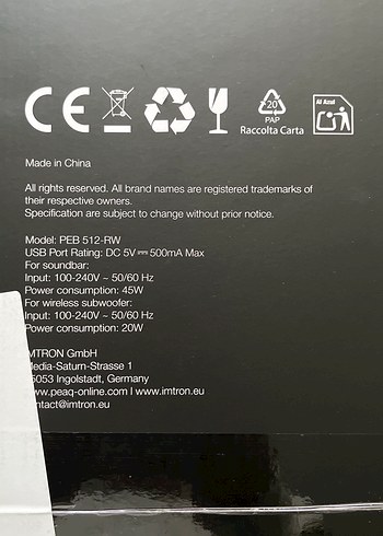 PEAQ x Siyah Müzik Sistemi - sıfır - Görsel 5