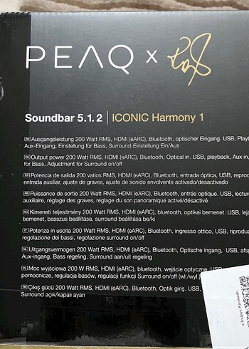 PEAQ x Siyah Müzik Sistemi - sıfır - Görsel 4