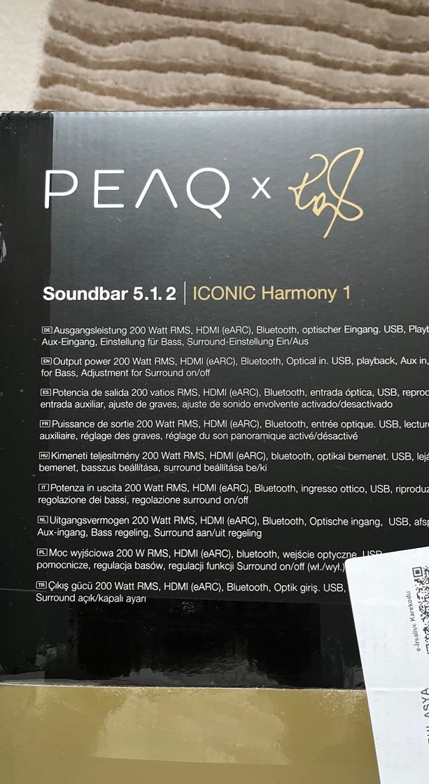 PEAQ x Siyah Müzik Sistemi - sıfır - Görsel 4