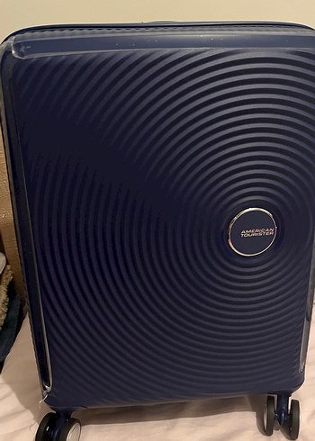 Diğer Semsonite American Tourister Lacivert Modern Kabin Valiz