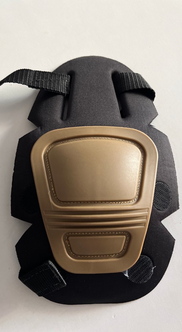 Biker Diz Koruyucu Siyah-Kahverengi - Görsel 2