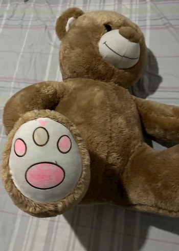 Pastel Kahverengi Peluş Oyuncak Ayı - Görsel 4