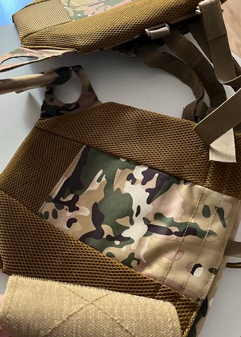 Kahverengi Kamuflajlı aitsoft Erkek Yelek - Görsel 5