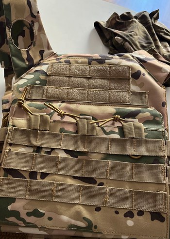 Kahverengi Kamuflajlı aitsoft Erkek Yelek - Görsel 3