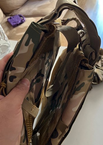 Kahverengi Kamuflajlı aitsoft Erkek Yelek - Görsel 2