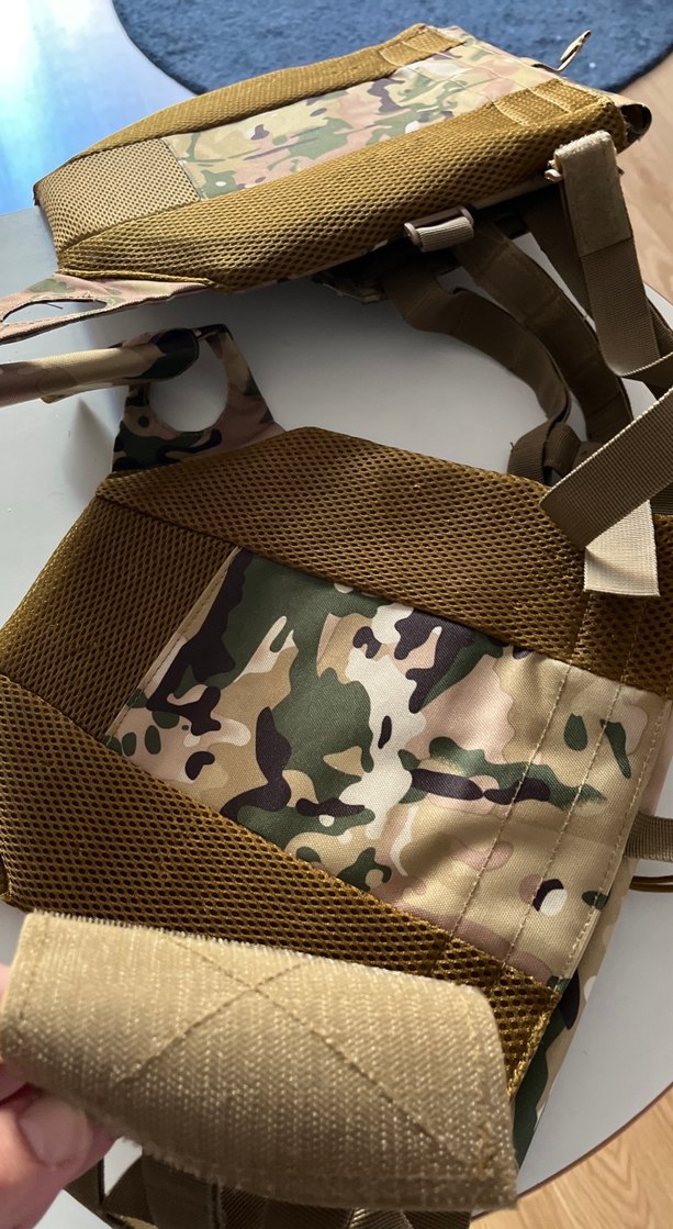 Kahverengi Kamuflajlı aitsoft Erkek Yelek - Görsel 5