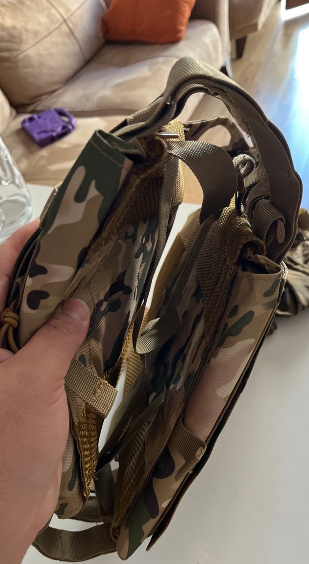 Kahverengi Kamuflajlı aitsoft Erkek Yelek - Görsel 2